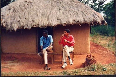 Barack Obama at Her Grand Mother Place