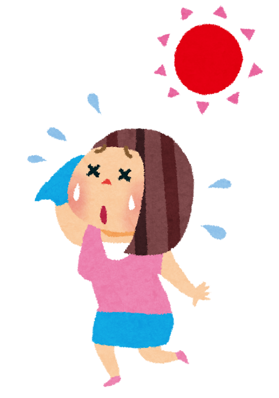 夏バテのイラスト 汗だくの女性 かわいいフリー素材集 いらすとや 夏バテのイラスト 汗だくの女性 かわいいフリー素材集 いらすとや