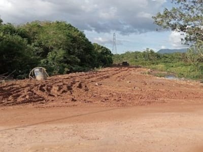 Asal Material Galian C Proyek Jalan Siduk Sukadana Dipertanyakan