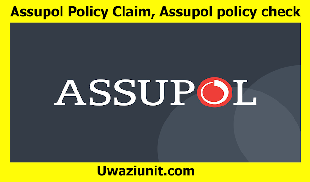 Assupol Policy Claim, Assupol policy check - 20 April