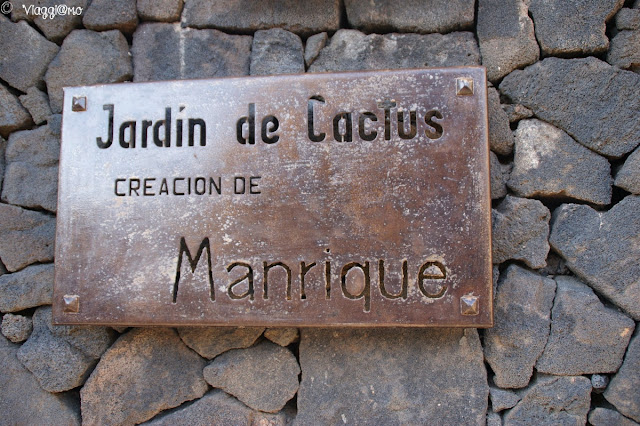 Il Giardino dei Cactus è una delle opere di Manrique a Lanzarote
