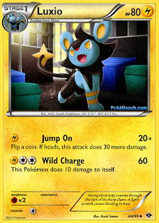 Luxio #44/99 Pokemon Card Next Destinies Set
