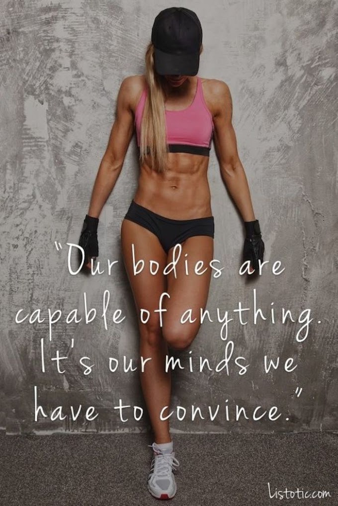 5 Female Fitness Motivation Posters, That Inspire You To Work Out