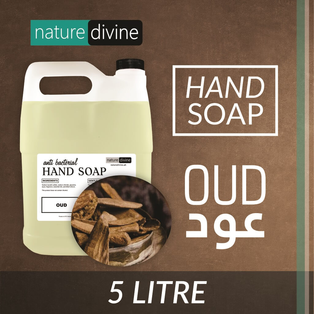 Antibacterial Arabic Oud Hand Wash, Hand Soap - Family Pack