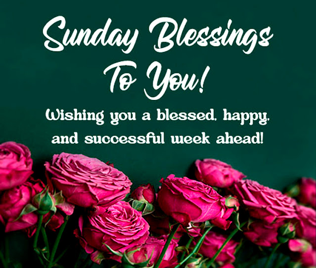 Happy Sunday Blessings