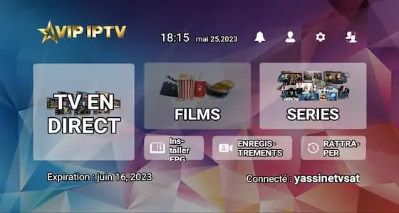 التطبيق الاسطورى VIP IPTV لمشاهدة القنوات الرياضية والعربية المشفرة والافلام والمسلسلات