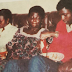 Throwback photo of singer, Seal, with his mum and sister in Lagos