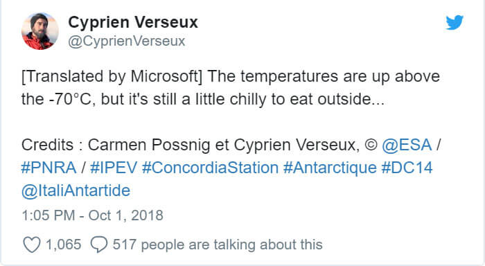 Astrobiologist Shows What Happens When You Try To Cook In Antarctica At -94ºF (-70ºC)