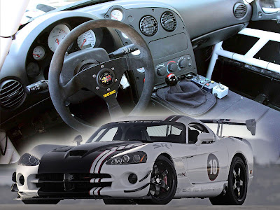 The Dodge Viper SRT10 ACR-X is a turn-key, non-street legal race car that is 