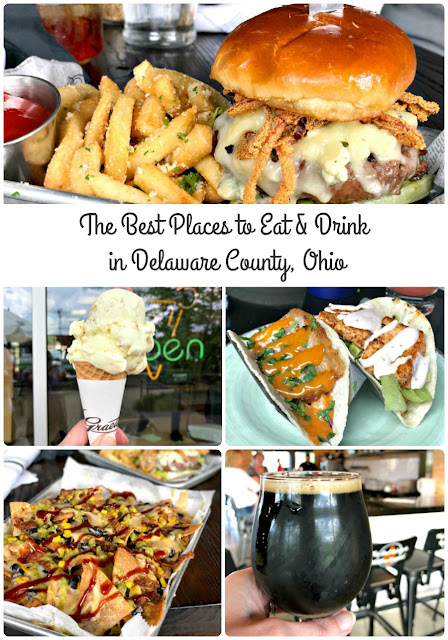 From locally owned restaurants, to breweries, & everything in between, here are my top 7 recommendations for the best places to eat & drink in Delaware County, Ohio.