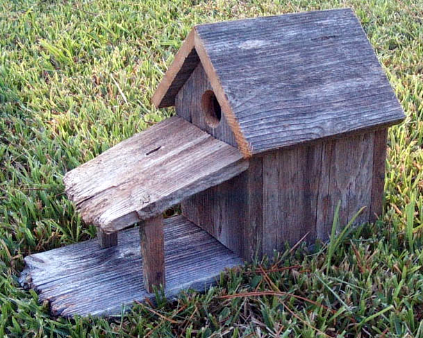 Barnwood Birdhouse