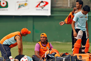 Dhaka Gladiators Practice session