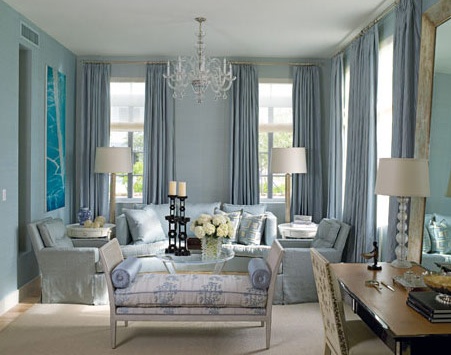 Baby blues in grown up spaces! - The Enchanted Home