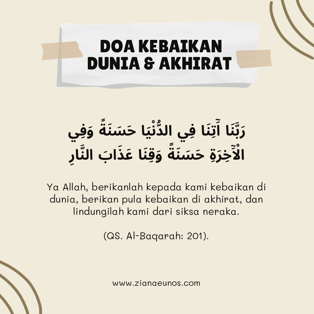 Doa harian terbaik