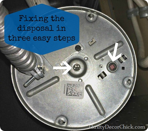 fixing garbage disposal