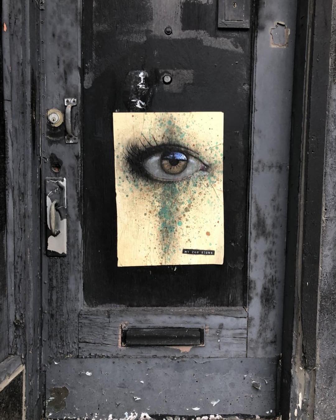 After Many Art Galleries Rejected Him, This Artist Is Leaving His Paintings For People To Find