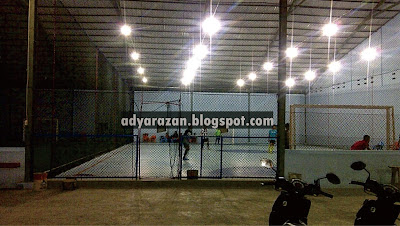 jenis lapangan futsal semen