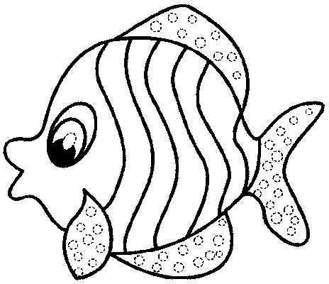 Free Fish Coloring Pages 2
