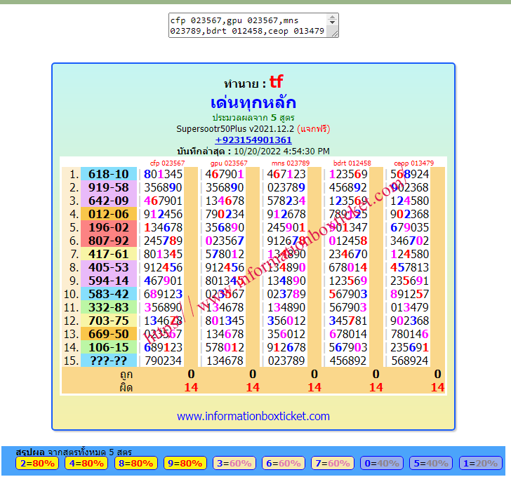 THAILAND LOTTERY RESULT TODAY 3 UP DIRECT PAIR CALCULATION  WITH INFORMATIONBOXTICKET