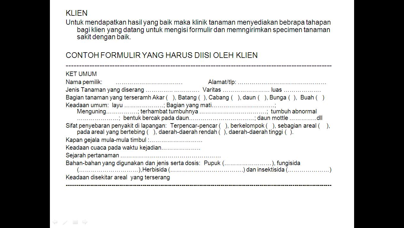 Life To Adventure Science: KLINIK TANAMAN (rumah sakitnya 