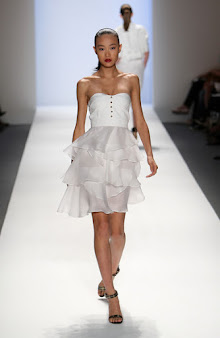 Frazer Harrison/Getty Images for IMGsA model walks the runway at the Terexov Spring 2009 fashion show during Mercedes-Benz Fashion Week at The Salon, Bryant Park on Sept. 7, 2008 in New York City.