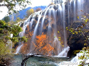 九寨沟-瀑布2 JiuZhaiGou Valley - waterfall 2