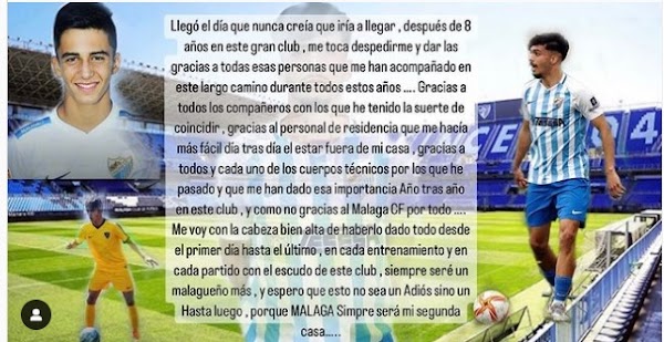 Oficial: Málaga, no sigue Fran Espínola