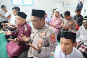 Polres Aceh Barat gelar sholat ghoib untuk korban gempa bumi Cianjur