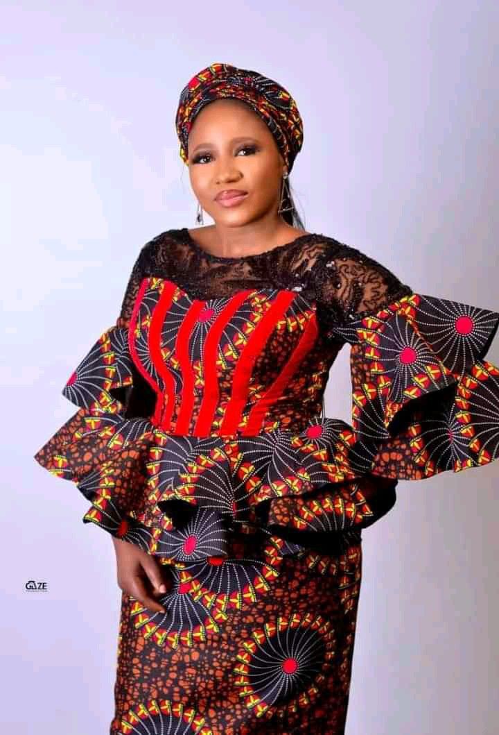 ankara skirt and blouse style for wedding