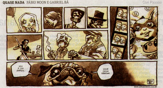 Quase nada, Fábio Moon e Gabriel Bá