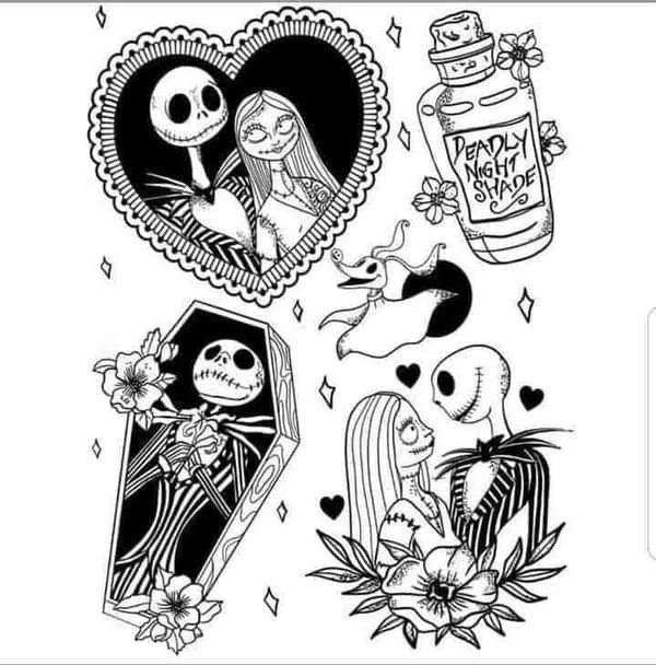 Plantillas de tatuaajes EMO