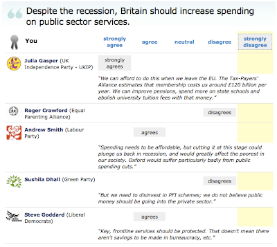 Despite the recession, Britain should increase spending on public sector services.