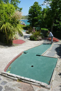 Photo of the Crazy Golf course in Padstow