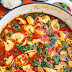 Tortellini Soup with Italian Sausage & Spinach