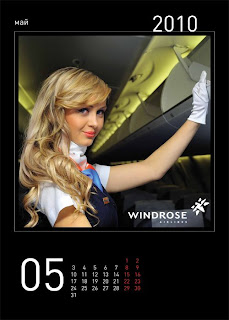 sexy windrose stewardess calendar 6