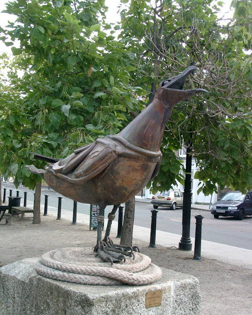 Herring Gull by Jane Ackroyd, Narrow Street, Limehouse, London