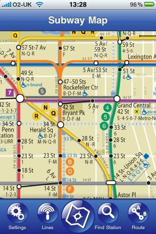 nyc manhattan subway map. And, of course, a subway map.