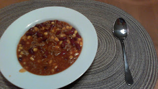 Finished Chili con Carne, ready to eat