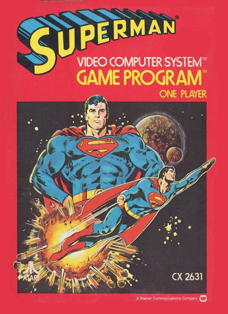 Portada videojuego Superman - Atari 2600