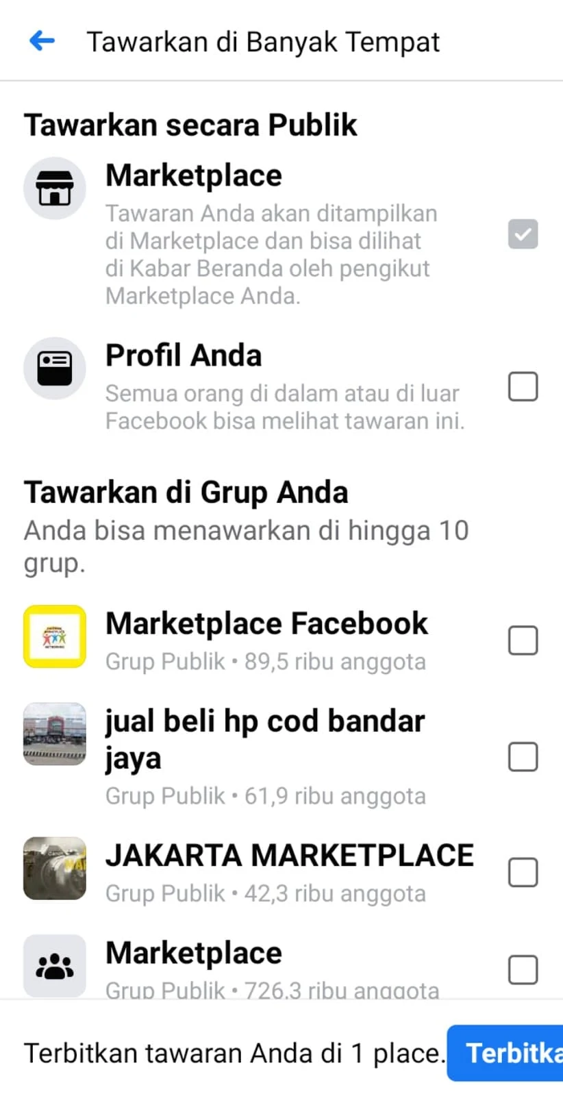 Cara Jualan di Marketplace Facebook (FB) Biar Makin Laris