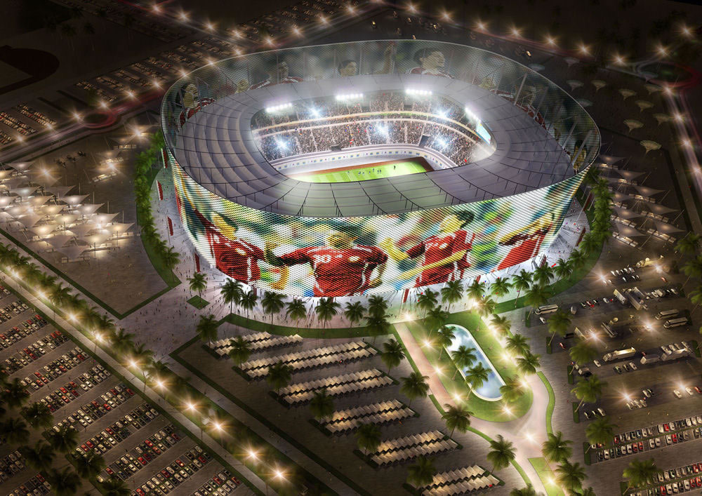 World Cup Qatar Stadiums. Each one of the stadiums has