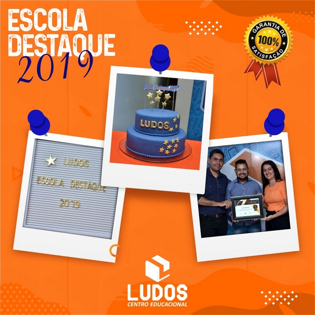 Centro Educacional Ludos recebe prêmio Escola Destaque 2019