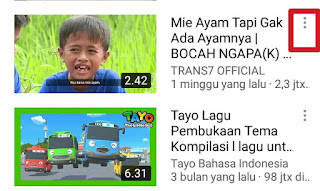 Sekarang youtube menjadi daerah mencari video pertama didunia termasuk aku hampir setiap  Update, CARA MENYIMPAN VIDEO DARI YOUTUBE KE GALERI TANPA APLIKASI 2019