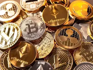 العملات الرقمية هي عملات مشفرة لها قيم سوقية كبيرة
