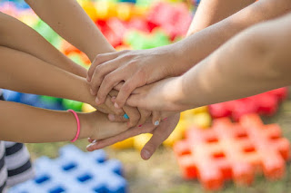 Image of children's hands