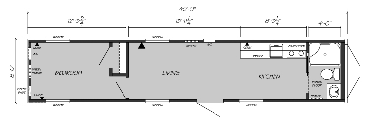 Homes From Shipping Containers Floor Plans