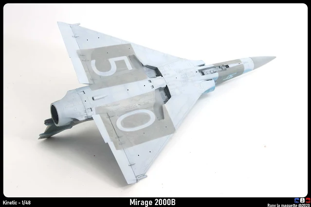 Réalisation de la décoration du Mirage 2000 des 50ans du C.E.V.