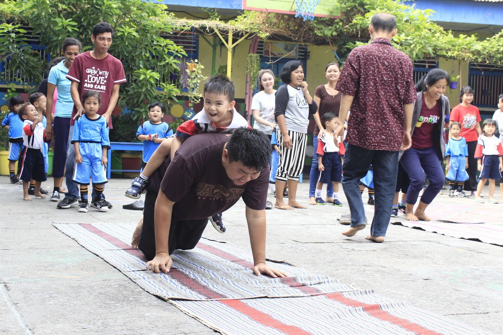 Family Day Preschool Dan Tk Membangun Relasi Dalam Kekeluargaan Wijana Mojoagung
