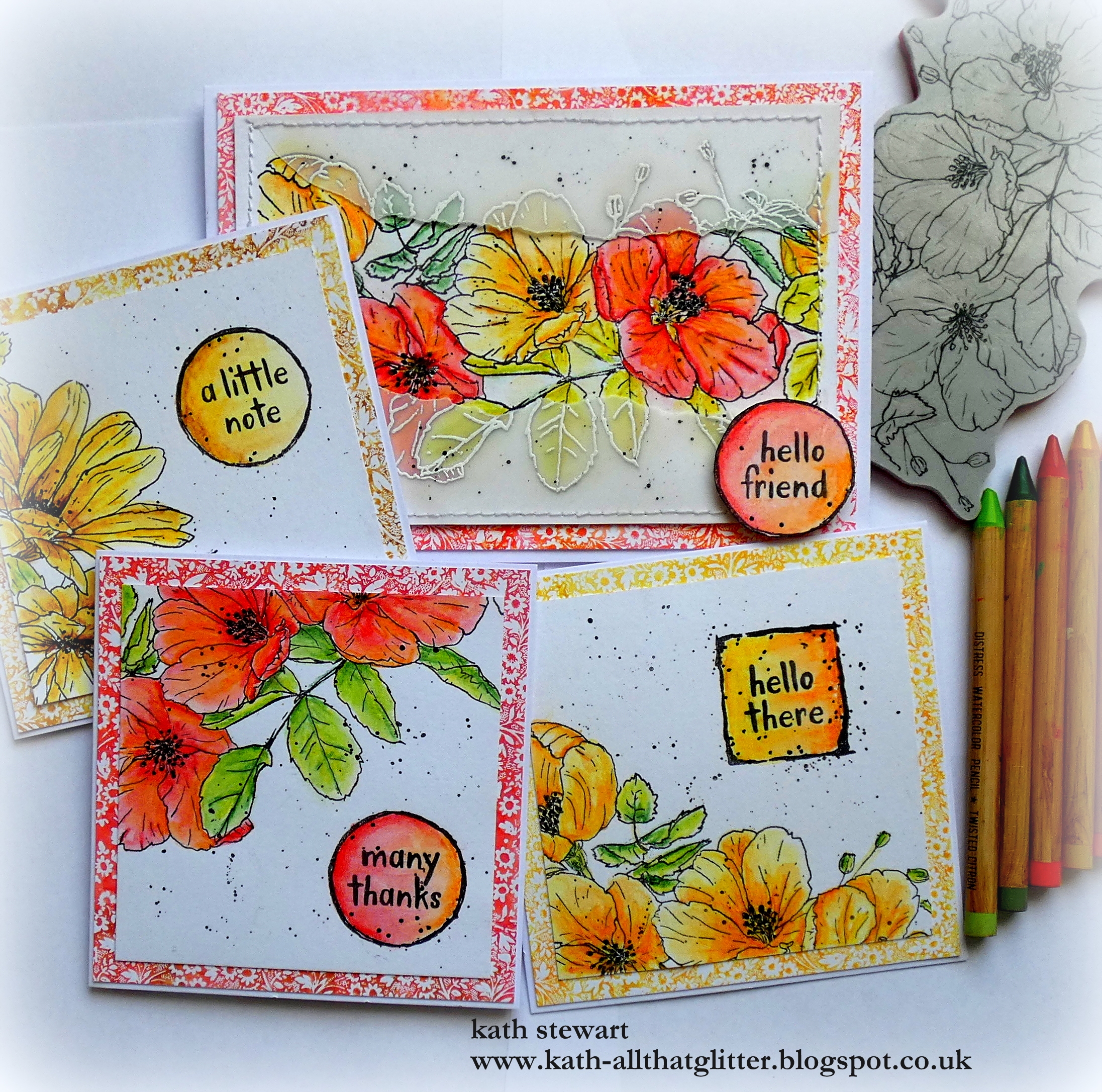 Kath's Blogdiary of the everyday life of a crafter: Tim  Holtz/Stampers Anonymous - Floral Trims