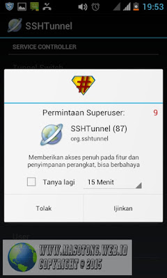 cara menggunakan ssh di android